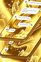 Golden SMS Theme screenshot 1