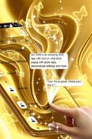 Goldenes SMS-Thema Screenshot 2