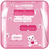 Pink SMS Themes