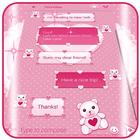 Pink SMS Themes icon