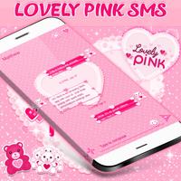 Roze sms-thema&#39;s-poster