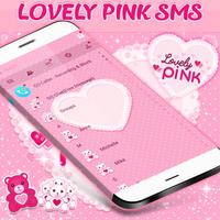 2 Schermata Temi SMS rosa