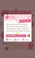 (FREE) GO SMS LOVE YOU THEME скриншот 3