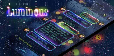 (FREE) GO SMS LUMINOUS THEME