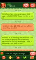 GO SMS Pro Moji Theme Cartaz