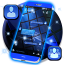 Blue SMS Theme 2021 APK