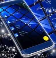 Blue SMS Theme 2021 اسکرین شاٹ 2