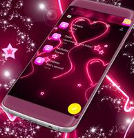 Pink Neon SMS постер