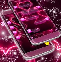 SMS rose néon capture d'écran 1