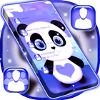 Tema bonito do SMS Panda ícone