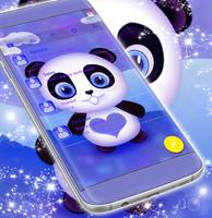 Sevimli Panda SMS Teması Ekran Görüntüsü 2