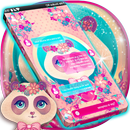 Pink Panda para SMS APK