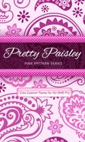 Pretty Pink Paisley SMS Theme Affiche
