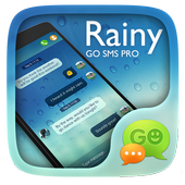 (FREE) GO SMS PRO RAINY THEME icon