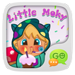 GO SMS PRO LITTLE MOKY STICKER