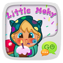 GO SMS PRO LITTLE MOKY STICKER APK