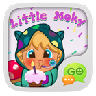 GO SMS PRO LITTLE MOKY STICKER icon