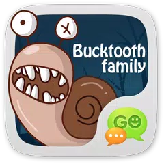 GO SMS Pro BuckTooth Sticker APK download