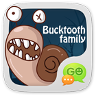 GO SMS Pro BuckTooth Sticker simgesi