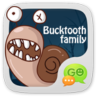 GO SMS Pro BuckTooth Sticker icon