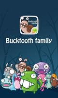GO SMS Pro BuckTooth Sticker syot layar 1