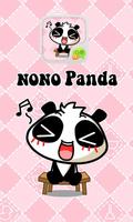GO SMS PRO NONOPANDA STICKER poster