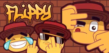 (FREE) GO SMS FLIPPY STICKER