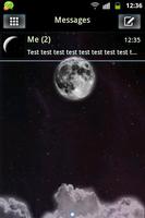 Night Moon GO SMS Theme 海报