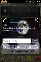 ナイト・ムーンGO SMSのテーマ スクリーンショット 3