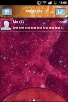 Galaxy Tema GO SMS PRO gönderen