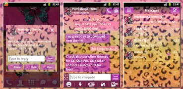 Panther Theme GO SMS