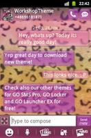 Panter Teması GO SMS gönderen