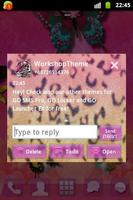 Panter Teması GO SMS Ekran Görüntüsü 2