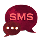 Thème Rouge GO SMS Pro icône