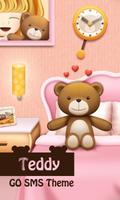 GO SMS PRO TEDDY THEME EX poster