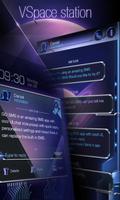 GO SMS VSPACE STATION THEME Cartaz