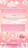 GO SMS Pro Bear Lovers Theme постер