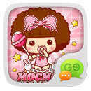 GO SMS LOVE CANDY MOCMOC THEME APK