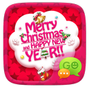 GO SMS CHRISTMAS CAT THEME APK