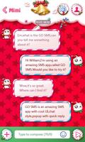 GO SMS CHRISTMAS CAT THEME screenshot 2