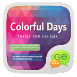 GO SMS PRO COLORFULDAYS THEME ícone