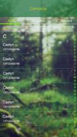 GO SMS PRO FOREST THEME imagem de tela 3