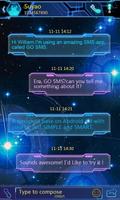 GO SMS PRO STARLIGHT THEME скриншот 1
