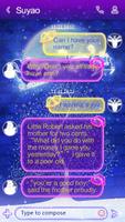 GO SMS MERRY CHRISTMAS THEME screenshot 1