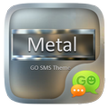 GO SMS METAL THEME