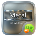 GO SMS METAL THEME APK