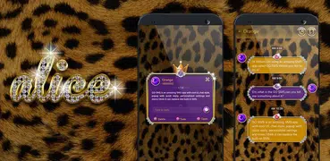 GO SMS PRO ALICE THEME