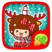 GO SMS CHRISTMAS MOCMOC THEME