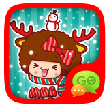 GO SMS CHRISTMAS MOCMOC THEME ícone