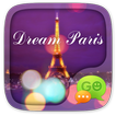 GO SMS DREAM PARIS THEME